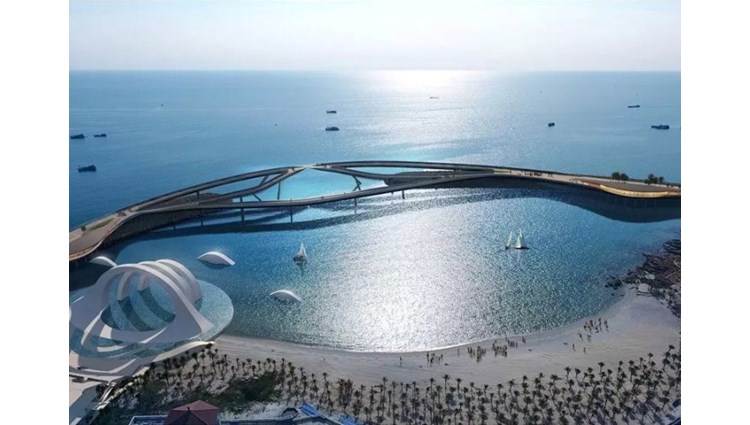 Những hình ảnh đầu tiên tại Cầu Hôn - biểu tượng du lịch mới của Phú Quốc